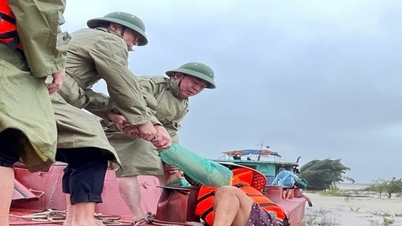 Nghe An: De kracht van een tweelaags bestuur te midden van de Lam Thanh-storm