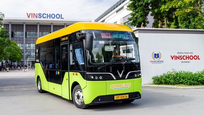 Melancarkan perkhidmatan "Kenderaan Elektrik Sekolah Khas" pertama di Vietnam