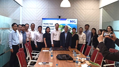 Tay Ninh sammelt Daten und lernt aus den Erfahrungen beim Aufbau eines Projekts zur Errichtung eines provinziellen Innovationszentrums.