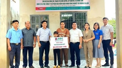 ABIC Saigon dan Agribank Tay Binh Phuoc menyampaikan rumah perpaduan