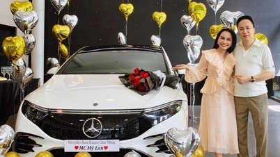 Η MC My Lan έλαβε ένα αυτοκίνητο αξίας ενός δισεκατομμυρίου δολαρίων από τον σύζυγό της. Ο αρχισυντάκτης του VTV, Hoai Anh, πλαστογραφήθηκε και εξαπατήθηκε.