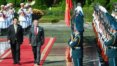 ប្រធានរដ្ឋ Luong Cuong បានធ្វើជាអធិបតីក្នុងពិធីស្វាគមន៍ចំពោះដំណើរទស្សនកិច្ចរបស់ស្តេចហ្ស៊កដានីនៅវៀតណាម។