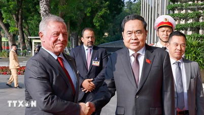 ប្រធានរដ្ឋសភាលោក Tran Thanh Man ជួបជាមួយស្តេច Abdullah II Ibn Al-Hussein