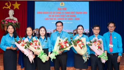 សមាជនៃសហជីពនៃក្រុមហ៊ុន An Giang Lottery One Member Co., Ltd. សម្រាប់អាណត្តិ 2025 - 2030