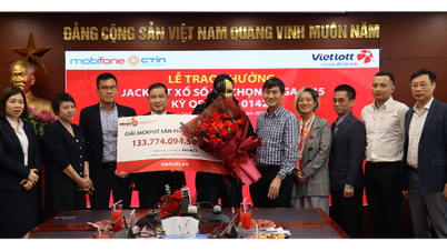 យុវជននៅ Khanh Hoa បានឈ្នះរង្វាន់ Jackpot របស់ Vietlott ជាង 133 ពាន់លានដុង