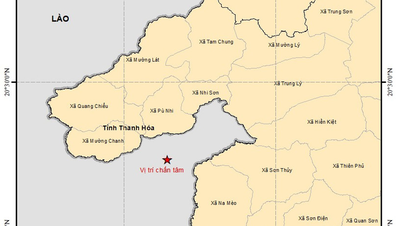 लाओस में 4.8 तीव्रता के भूकंप से हनोई और कई प्रांत हिल गए।