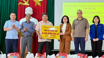 ដាក ឡាក់ ជួយ​ប្រជាជន​រងគ្រោះ​ដោយ​ព្យុះ​លេខ ១៣