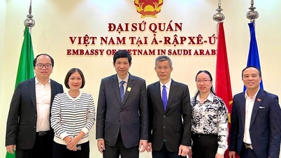 قام نائب الوزير هو آن فونج بزيارة السفارة الفيتنامية في المملكة العربية السعودية والعمل معها