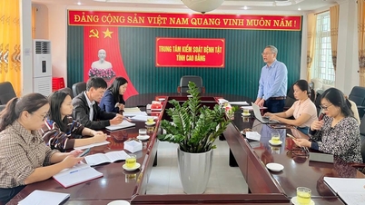 Cao Bang'da hastalık önleme ve patojen testlerini Ulusal Hijyen ve Epidemiyoloji Enstitüsü izliyor.