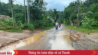 Viele Provinzstraßen in Bergregionen sind in einem stark beschädigten Zustand.