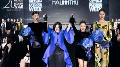 Aquafina Vietnam International Fashion Week 2025 បើកនៅទីក្រុងហាណូយ៖ តើអ្វីនឹងប្រាប់នៅលើផ្លូវដើរនៃរដូវកាលទី 20?