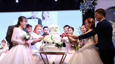 16 cặp đôi sẽ được Liên đoàn Lao động tỉnh Nghệ An tặng nhẫn vàng và hỗ trợ tổ chức đám cưới