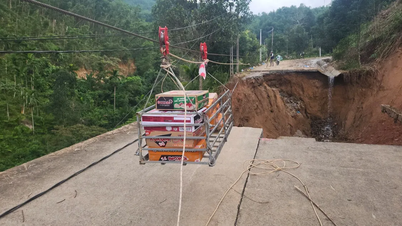 ខេត្ត Quang Ngai ៖ ការ​បាក់​ដី​ជាង​៣០​លើ​ផ្លូវ​លេខ​៨៣ កាត់​ឃុំ Son Tay Ha នៅ​មិន​ទាន់​ជួសជុល​នៅឡើយ​ទេ ។