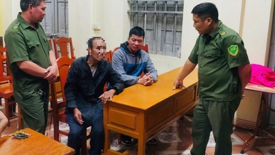 Polisen i Ha Bac hjälpte en äldre person som hade försvunnit tillbaka hem.