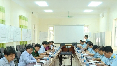 ตรวจสอบการเตรียมงานพิธีเปิดท่าอากาศยานทหารฟานเทียต