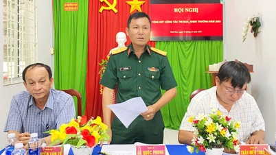 El Clúster de Emulación N° 5 - El Comando Militar Provincial de An Giang resume el trabajo de emulación y recompensas en 2025