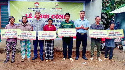 Lam Son Commune: Memulakan pembinaan 6 buah rumah "Great Unity".