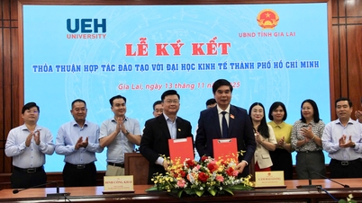 প্রাদেশিক গণ কমিটি হো চি মিন সিটি অর্থনীতি বিশ্ববিদ্যালয়ের সাথে একটি সহযোগিতা চুক্তি স্বাক্ষর করেছে