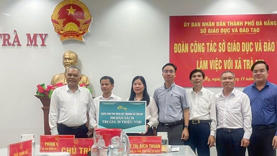 មន្ទីរអប់រំ និងបណ្តុះបណ្តាល បានចុះសួរសុខទុក្ខ បំពេញការងារ និងផ្តល់អំណោយនៅឃុំត្រាម៉ី