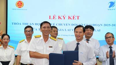 VNPT Gia Lai ​ແລະ ກົມ​ພາສີ​ແຂວງ​ລົງ​ນາມ​ໃນ​ສັນຍາ​ຮ່ວມ​ມື​ການ​ຫັນ​ເປັນ​ດິ​ຈິ​ຕອນ​ໄລຍະ 2025-2030