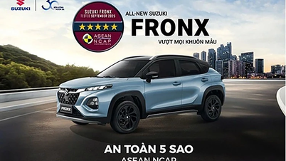 Suzuki Fronx đạt 5 sao ASEAN NCAP, dẫn đầu phân khúc về công nghệ an toàn