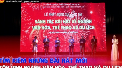 Tìm kiếm những bài hát mới tôn vinh ngành Văn hóa, Thể thao và Du lịch