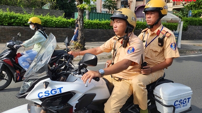 Polis Trafik Bandaraya Ho Chi Minh - 'pemandu' dalam perjalanan hidup dan mati