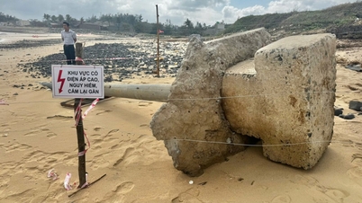 Σχέδιο για την επισκευή εκτεθειμένου υπόγειου καλωδίου ρεύματος για την ειδική οικονομική ζώνη Ly Son