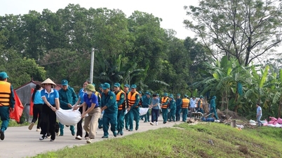 Peste 200 de persoane din comuna Hong Son practică prevenirea, atenuarea și răspunsul la dezastre