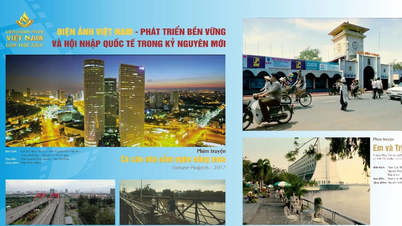 ពិព័រណ៍ "ទីក្រុងហូជីមិញរីកចម្រើនជាមួយប្រទេសតាមរយៈទស្សនវិស័យភាពយន្ត"