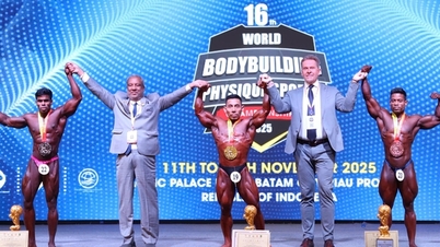 Pham Van Mach testépítő hetedszer nyerte meg a testépítő világbajnokságot.