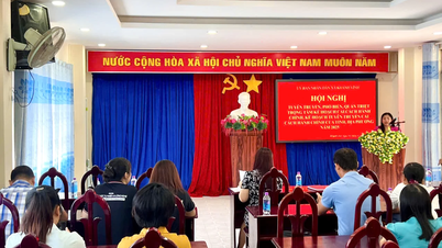 Xã Khánh Vĩnh tổ chức hội nghị tuyên truyền, phổ biến kế hoạch cải cách hành chính