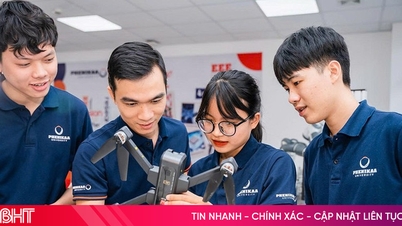 «Μεταπηδώντας» στη μηχανική, η φοιτήτρια από το Ha Tinh έλαμψε με εθνικό βραβείο επιστήμης