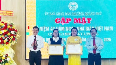 Quang Phu Ward hedrar framstående lärare för läsåret 2024–2025