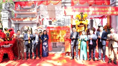 A Duong Hoa község avatta fel a Que Duong Vo Chi ereklye helyreállítására és díszítésére irányuló projektet.