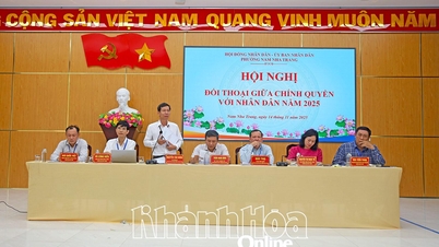 វួដ Nam Nha Trang រៀបចំការសន្ទនាជាមួយប្រជាជន