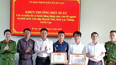 Hà Tĩnh: Khen thưởng 3 người dân dũng cảm cứu 2 người đuối nước