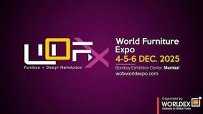 Uitnodiging om WOFX - World Furniture Expo van 4 tot en met 6 december 2025 bij te wonen in BEC, Mumbai, India