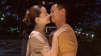 কিম লি হো নগোক হা-এর সাথে তার ৪২তম জন্মদিন উদযাপন করছেন, ট্রান থান গোপনে হ্যারি ওনের ছবি তুলছেন