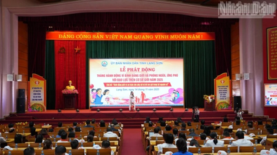Lang Son melancarkan Bulan Tindakan untuk Kesaksamaan Gender pada tahun 2025