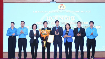 מזכיר מחוז צ'ונג מיי מונה לתפקיד יו"ר איגוד העובדים של העיר האנוי.