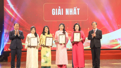 De 8e Nationale Persprijs "Voor de zaak van het Vietnamese onderwijs"