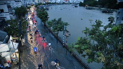 ພະແນກກະສິກຳ ແລະ ສິ່ງແວດລ້ອມ ນະຄອນ ໂຮ່ຈີມິນ ແຈ້ງໃຫ້ຊາບກ່ຽວກັບສະພາບ ຄື້ນຟອງນ້ຳສູງ ແລະ ດິນເຈື່ອນຢູ່ນະຄອນ.