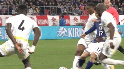 Japansk spiller brekker beinet til ghanesisk stjerne