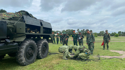 5. Tümen'in kimyasal savunma askerlerinin cesareti