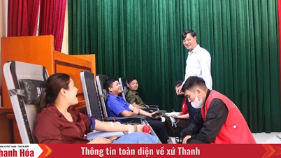 Коммуна Дунтьен: получено около 170 единиц крови на фестивале добровольного донорства крови.