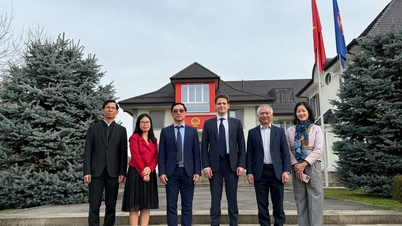 Delegasi Vietnam di Jenewa, berkoordinasi dengan Yayasan St. Gallen, bekerja sama dengan Otoritas Perbaikan Perdagangan pada alat Peringatan Perdagangan Global (GTA).