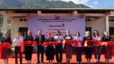 Vietcombank meresmikan TK La Phu Kho di Mu Cang Chai