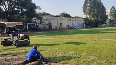 ทุ่งรองของฉันดินห์กำลังทดสอบปลูกหญ้าชนิดใหม่ พื้นผิวสนามหลักจะได้รับการปรับปรุงใหม่ในต้นปี 2569