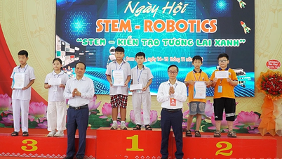 Izgalmas STEM - Robotikafesztivál 2025 Cam Duong kerületben